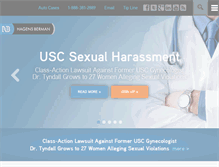 Tablet Screenshot of hbsslaw.com